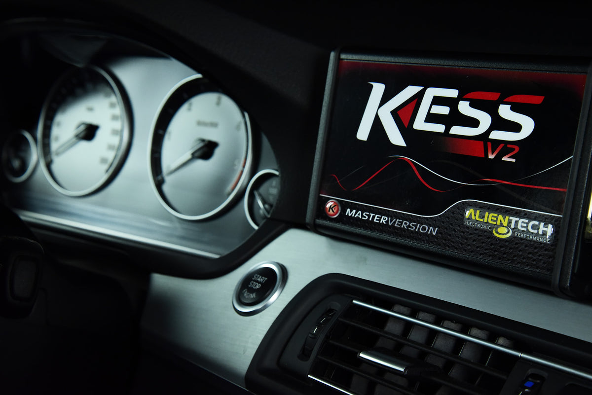 AlienTech KessV2 | Reprogramação de ECU via OBD, Boot e Bancada — Scania, Volvo, Mercedes, Cummins