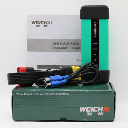 Diagsmart 3.1 Weichai Diagnostic Tool | Diagnóstico OBD para Sinotruk, Shacman e FAW