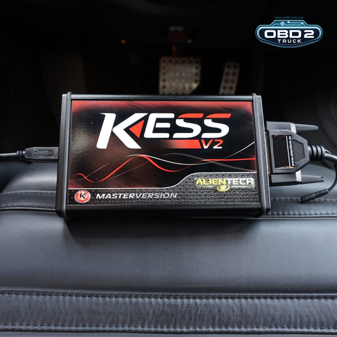 AlienTech KessV2 | Reprogramação de ECU via OBD, Boot e Bancada — Scania, Volvo, Mercedes, Cummins