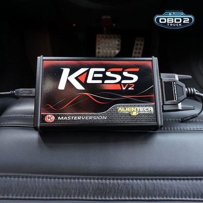 AlienTech KessV2 | Reprogramação de ECU via OBD, Boot e Bancada — Scania, Volvo, Mercedes, Cummins