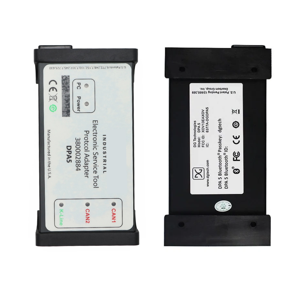 Interface DPA5 conector OBD New Holland Case Kobelco — ECM Tech Center