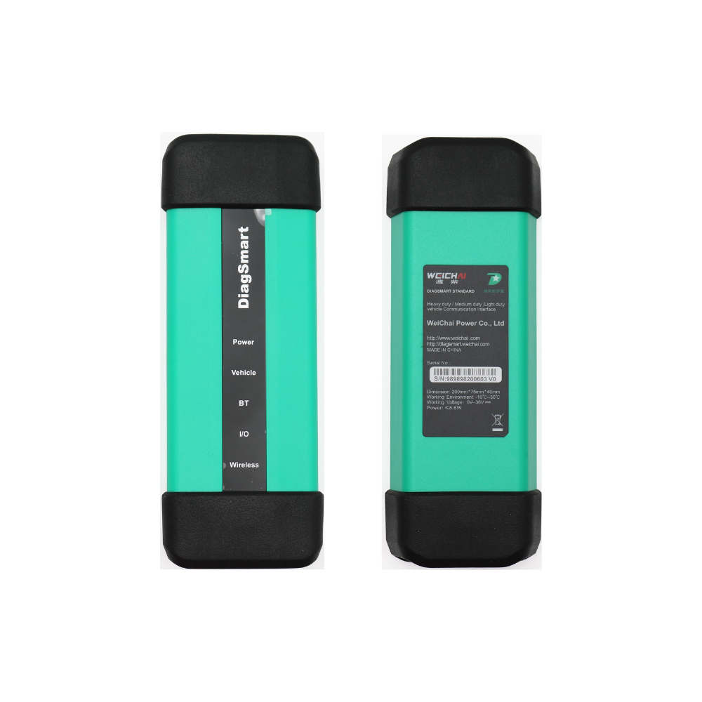Interface Diagsmart 3.1 conectores OBD Weichai FAW — ECM Tech Center