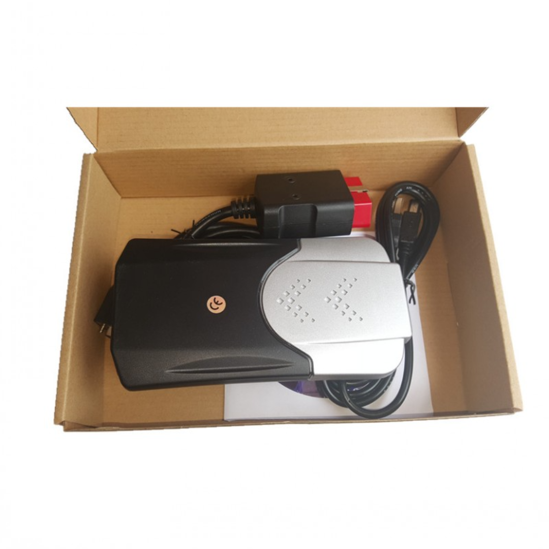 Interface Delphi DS150 conectores OBD2 veículos leves pesados — ECM Tech Center