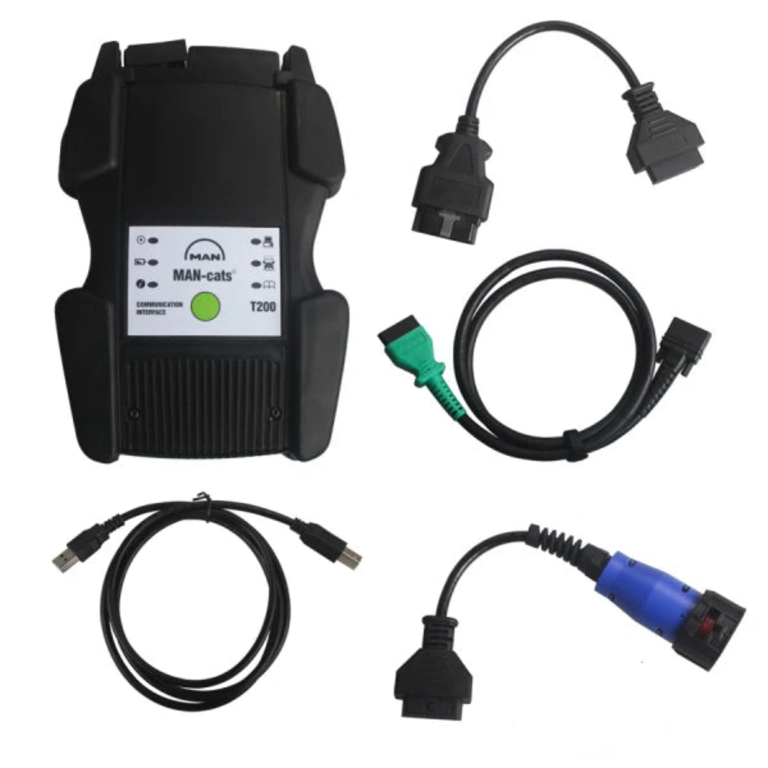 Interface de Diagnóstico MAN CATS II T200 | Caminhões MAN TGS, TGX, TGL, TGA