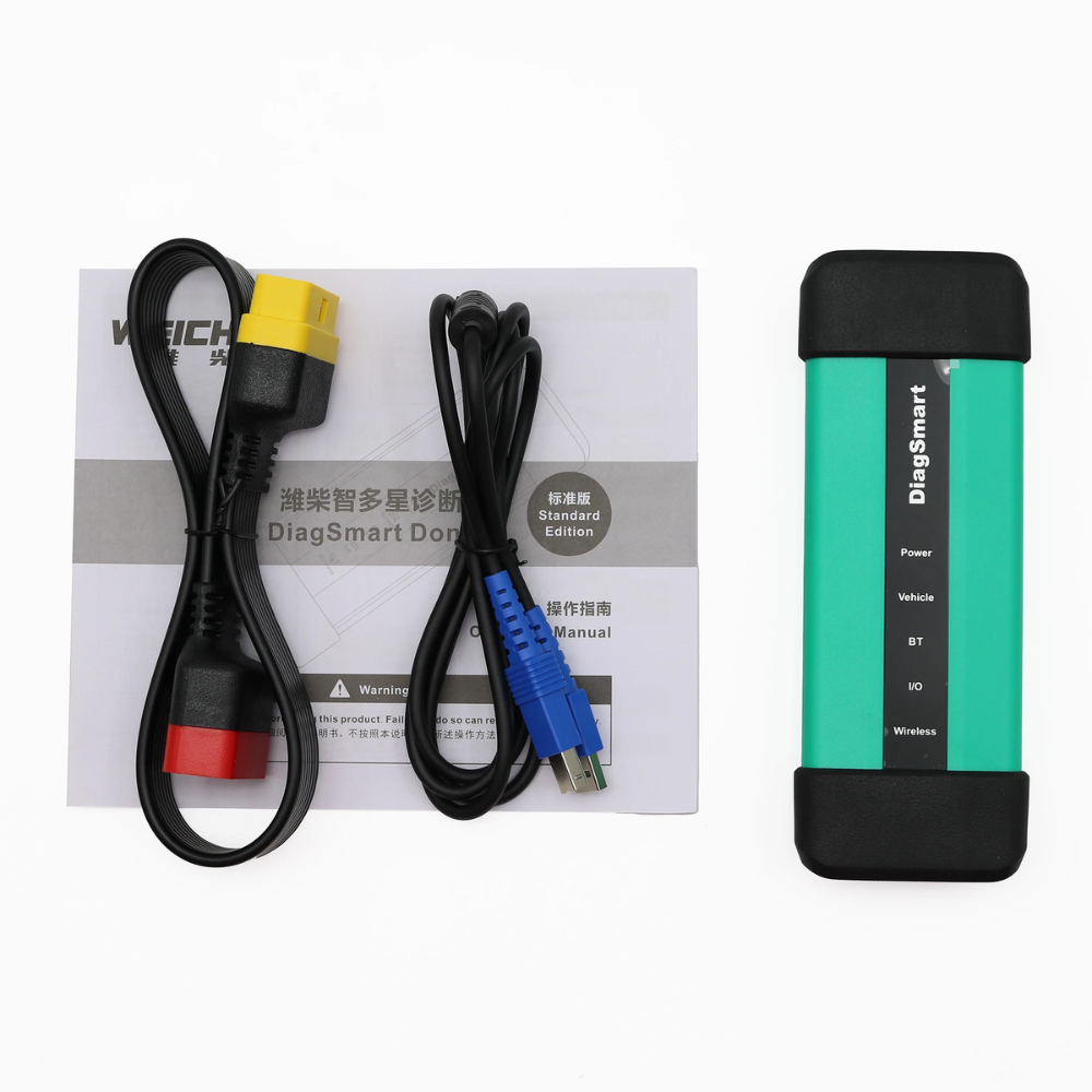 Diagsmart 3.1 Weichai Diagnostic Tool | Diagnóstico OBD para Sinotruk, Shacman e FAW