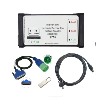 Interface de Diagnóstico CNH DPA5 EST V9.8 | New Holland, CASE, Iveco e Kobelco