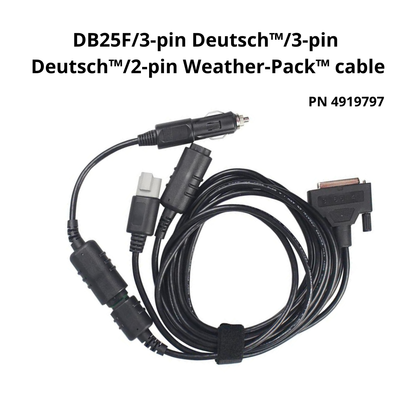 Interface Inline 6 conector OBD J1939 Cummins — ECM Tech Center