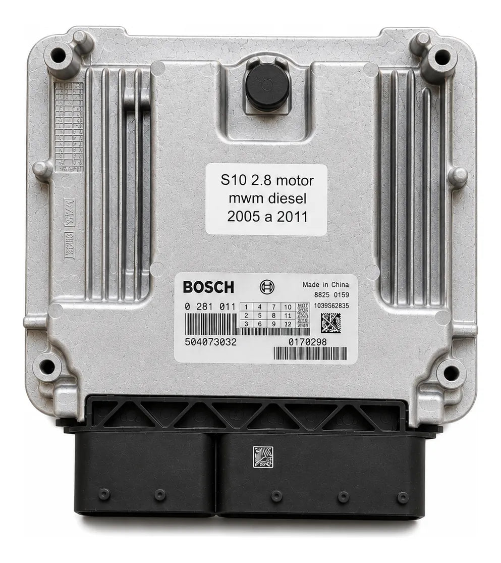 ECU EDC16C9 detalhe placa eletrônica S10 — ECM Tech Center